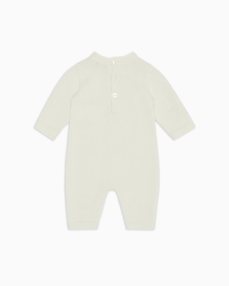 Armani Mono De Punto Con Logotipo En Intarsia Y Motivo Tendresse