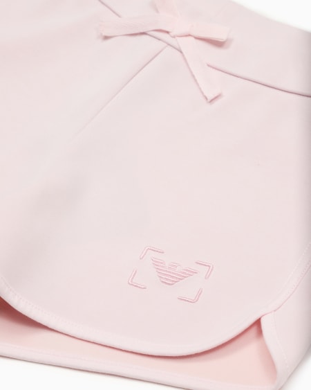 Armani Pantalones Cortos De Punto Con Tacto De Cupro