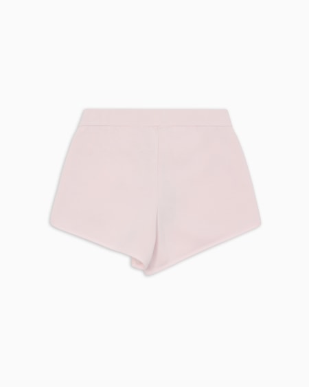 Armani Pantalones Cortos De Punto Con Tacto De Cupro