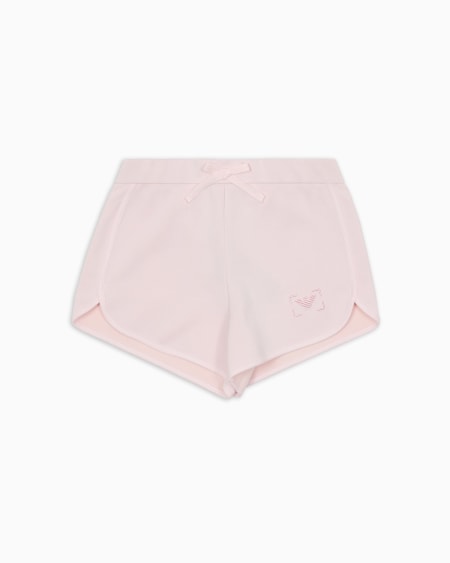 Armani Pantalones cortos de punto con tacto de cupro