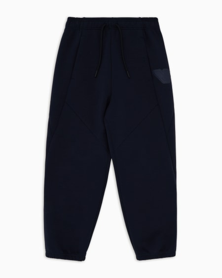 Armani Pantalones de chándal con cordón y logotipo engomado