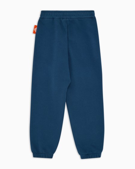 Armani Pantalones De Chándal Holgados De Punto Orgánico Con Estampado Manga Bear Crew ASV