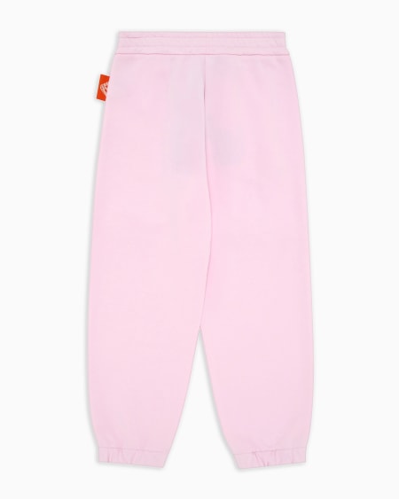 Armani Pantalones De Chándal Holgados De Punto Orgánico Con Estampado Manga Bear Crew ASV