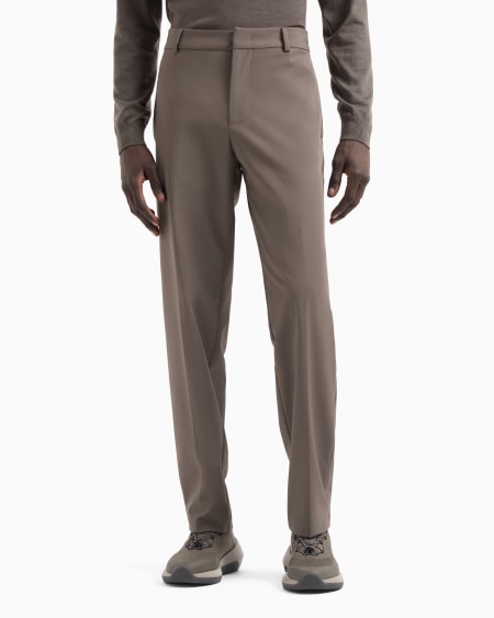 Armani Pantalones De Nailon Elástico Travel Essential