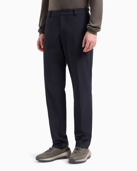 Armani Pantalones De Nailon Elástico Travel Essential