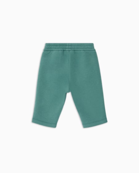 Armani Pantalones De Punto Doble Con Banda Con Logotipo