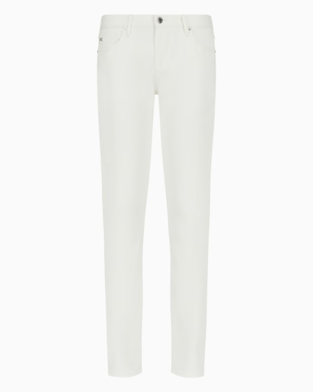 Armani Pantalones J06 slim fit de cómoda gabardina elástica