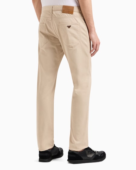 Armani Pantalones J06 Slim Fit De Cómoda Gabardina Elástica
