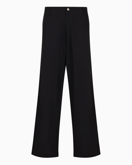 Armani Pantalones modelo chino en gabardina orgánica ASV