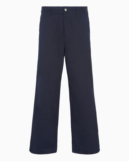 Armani Pantalones modelo cinco bolsillos en gabardina orgánica de la ASV Capsule