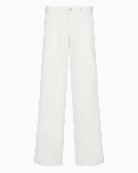 Armani Pantalones modelo cinco bolsillos en gabardina orgánica de la ASV Capsule