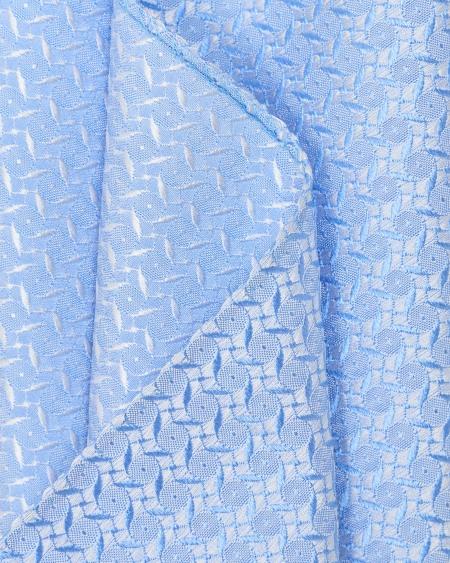 Armani Pañuelo De Bolsillo En Seda Pura Con Motivo De Tejido Jacquard