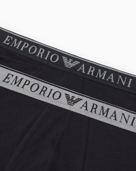 Armani Paquete De Dos Calzoncillos Bóxer Con Logotipo Endurance