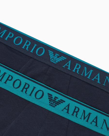 Armani Paquete De Dos Calzoncillos Bóxer Con Logotipo Endurance
