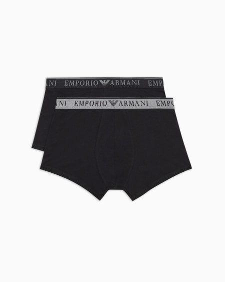 Armani Paquete de dos calzoncillos bóxer con logotipo Endurance