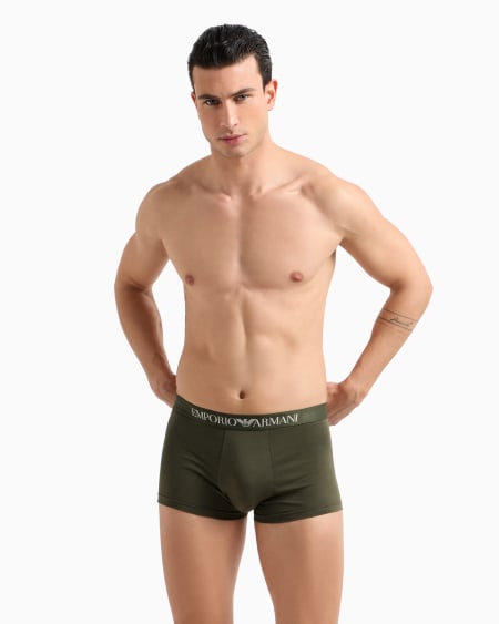 Armani Paquete De Dos Calzoncillos Bóxer Con Mezcla De Estampados