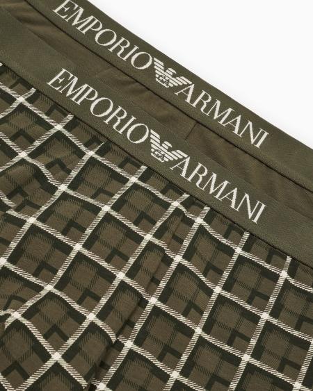 Armani Paquete De Dos Calzoncillos Bóxer Con Mezcla De Estampados