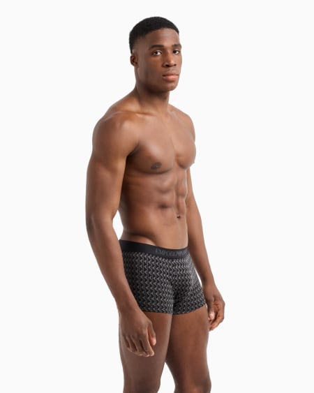 Armani Paquete De Dos Calzoncillos Bóxer Con Mezcla De Estampados