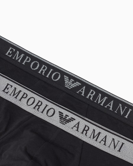 Armani Paquete De Dos Calzoncillos Slip Con Logotipo Endurance