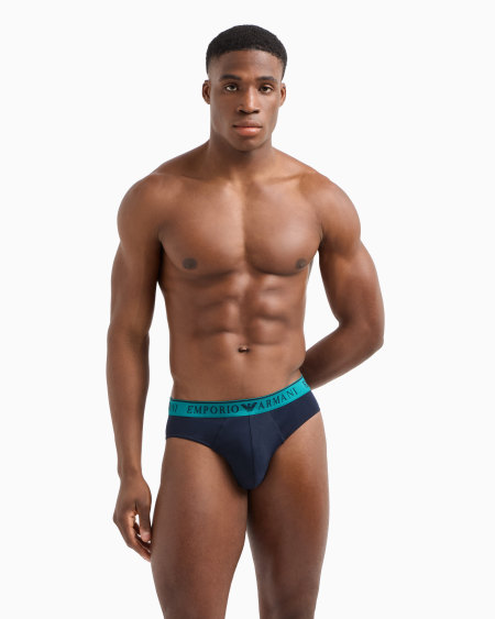 Armani Paquete De Dos Calzoncillos Slip Con Logotipo Endurance