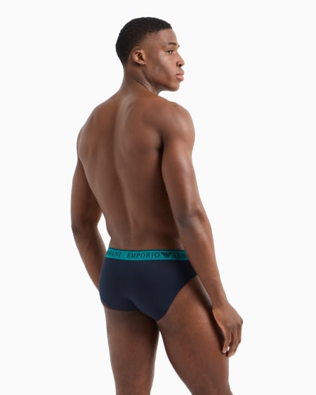 Armani Paquete De Dos Calzoncillos Slip Con Logotipo Endurance