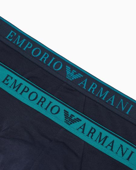 Armani Paquete De Dos Calzoncillos Slip Con Logotipo Endurance