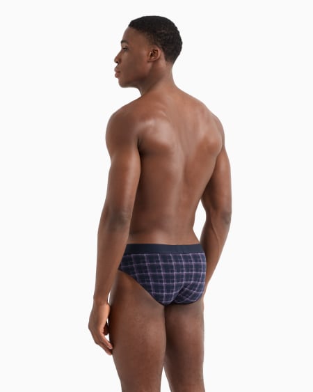 Armani Paquete De Dos Calzoncillos Slip Con Mezcla De Estampados