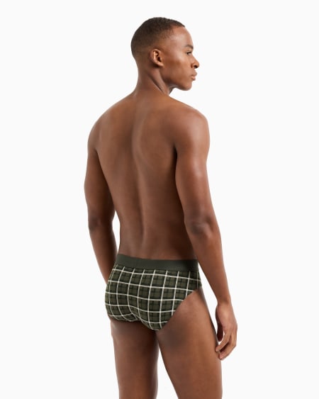 Armani Paquete De Dos Calzoncillos Slip Con Mezcla De Estampados