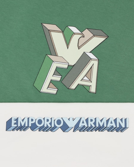Armani Paquete De Dos Camisetas Con Logotipo Estampado