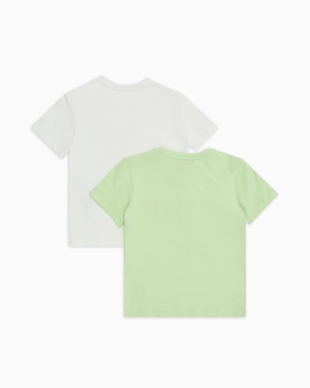 Armani Paquete De Dos Camisetas De Punto Con Logotipo Alegre