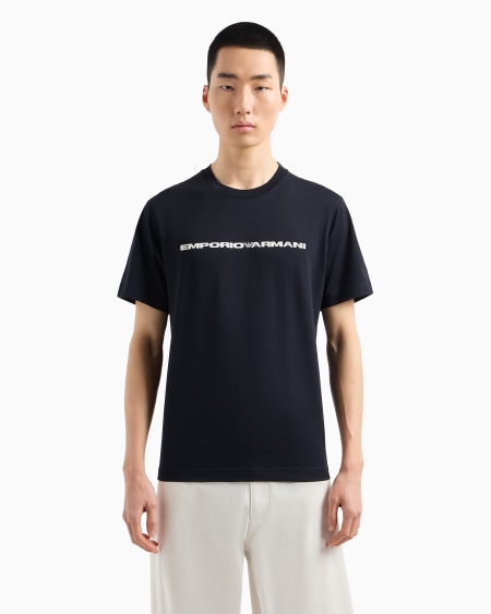 Armani Paquete De Tres Camisetas De Punto Orgánico De La Colección Sustainable