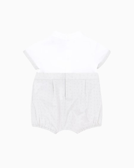 Armani Pelele Con Motivo De Microáguilas En Tejido Jacquard