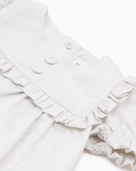 Armani Pelele Con Motivo Integral De Microáguilas En Tejido Jacquard