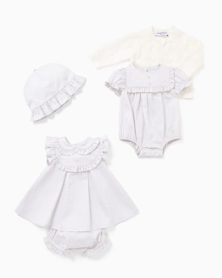 Armani Pelele Con Motivo Integral De Microáguilas En Tejido Jacquard