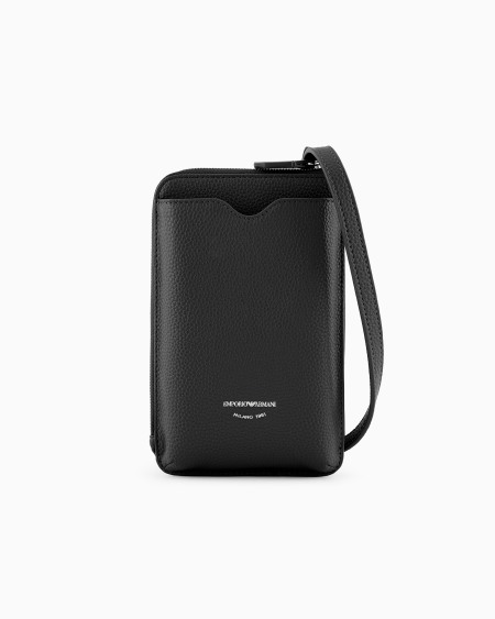 Armani Portamóvil MyEA con bandolera y estampado de ciervo