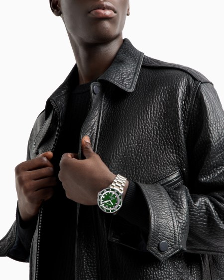 Armani Reloj Automático Sea Explorer De Acero Inoxidable