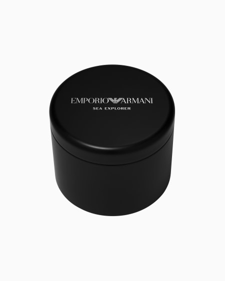 Armani Reloj Automático Sea Explorer De Acero Inoxidable