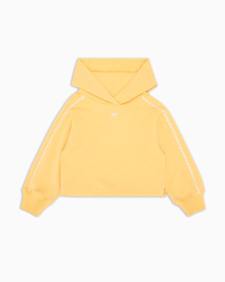 Armani Sudadera Con Capucha De Punto De Mezcla De Modal