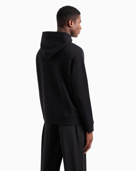 Armani Sudadera Con Capucha Y Microparche Con Logotipo