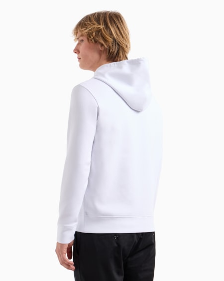 Armani Sudadera Con Capucha Y Microparche Con Logotipo