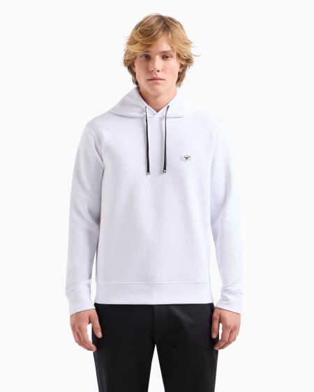 Armani Sudadera Con Capucha Y Microparche Con Logotipo
