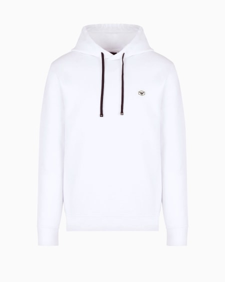 Armani Sudadera Con Capucha Y Microparche Con Logotipo