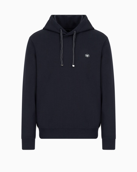 Armani Sudadera con capucha y microparche con logotipo