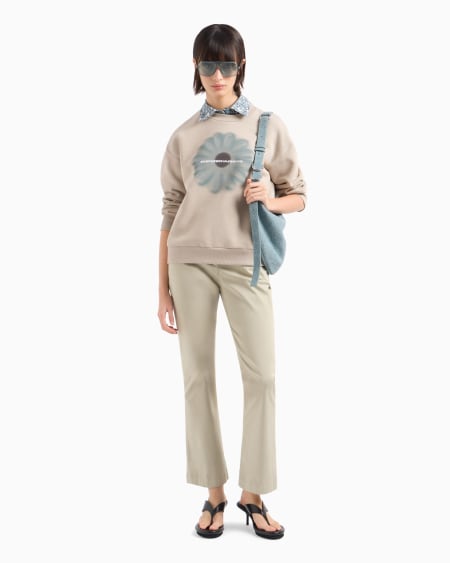 Armani Sudadera Con Maxiestampado Cápsula Peace ASV