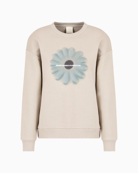 Armani Sudadera Con Maxiestampado Cápsula Peace ASV