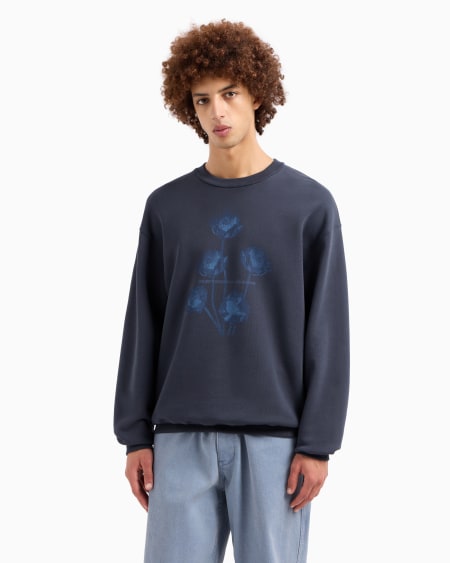 Armani Sudadera Con Maxiestampado Cápsula Peace ASV