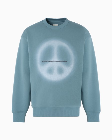 Armani Sudadera con maxiestampado cápsula Peace ASV