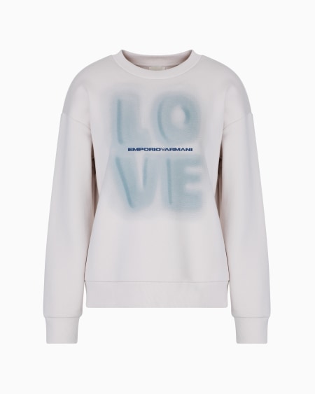 Armani Sudadera Con Maxiestampado Cápsula Peace ASV