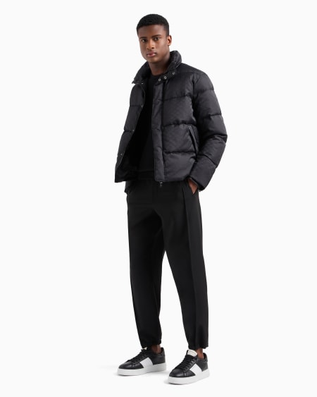 Armani Sudadera De Cuello Redondo Con Microparche Con Logotipo