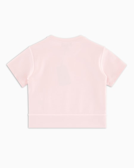 Armani Sudadera De Manga Corta De Punto De Tacto Cupro